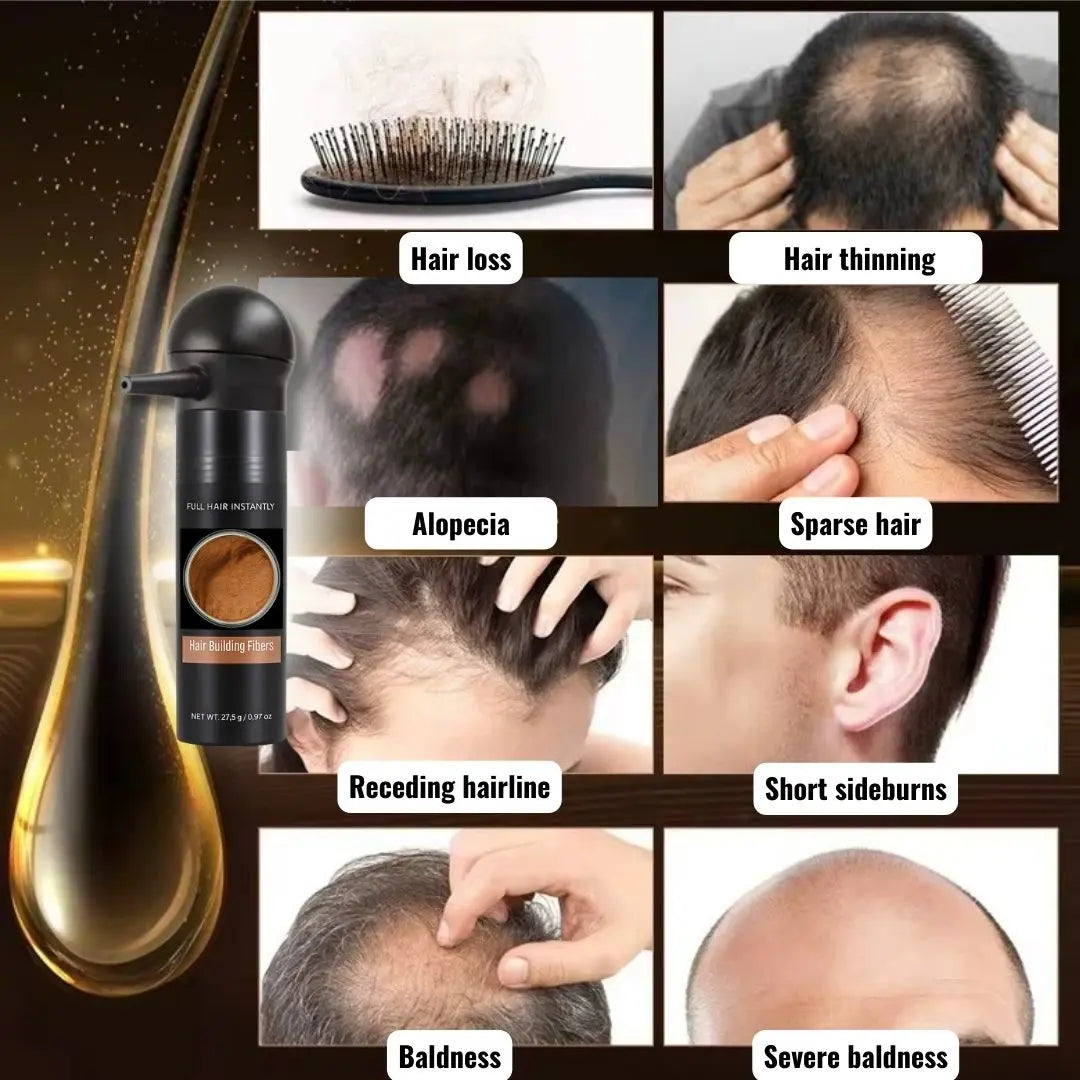 Instant Keratin Hair Fiber - Thicker Hair in Seconds