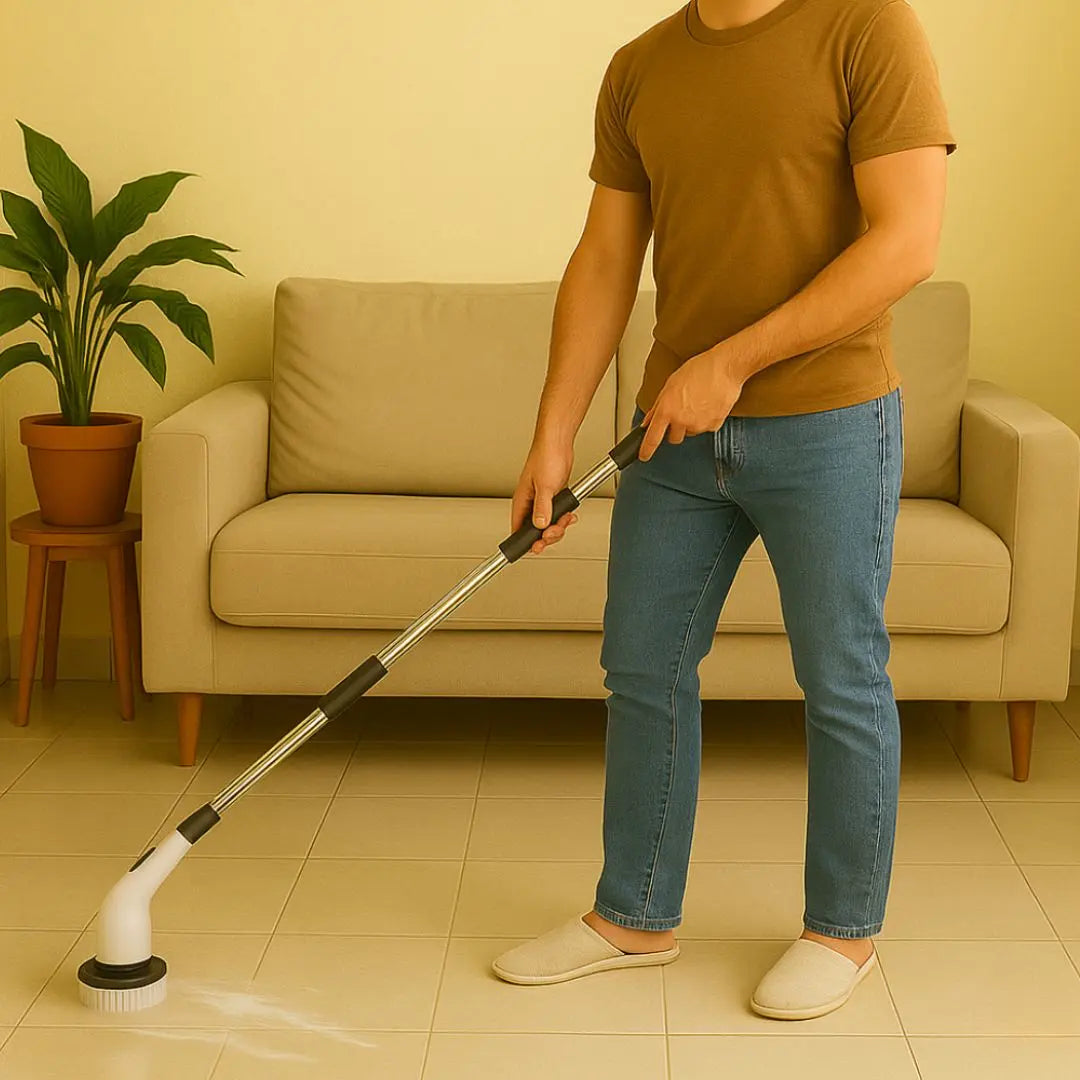 CleanMax 7X™ – Heavy-Duty Electric Scrubber for Men