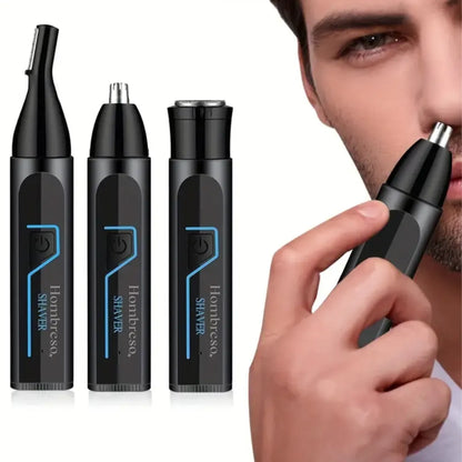 3-in-1 Men's Waterproof Depilatory Pen | Nose, Ear, and Beard with USB Charging